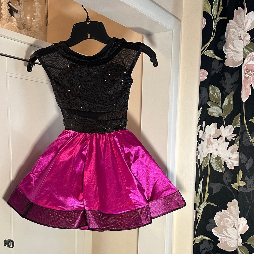 Weissman Black and Pink Dancewear